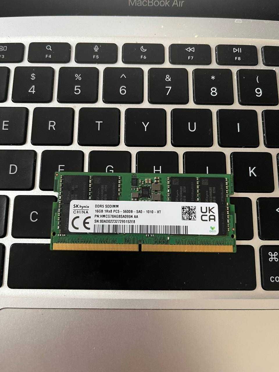 Pamięć RAM Hynix DDR5 16GB 5600 MHz so-dimm do laptopa