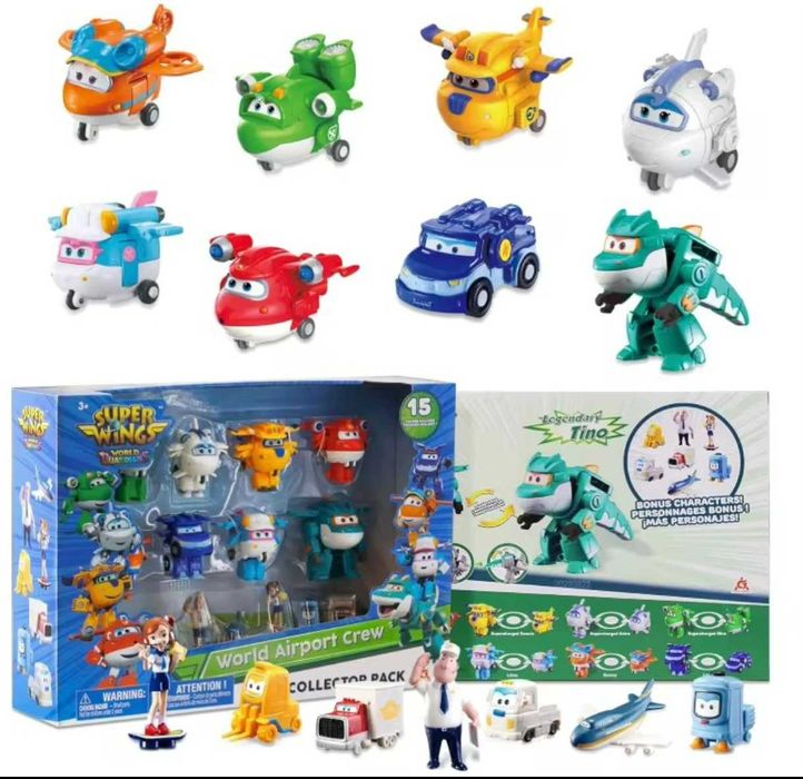 Ігровий набір Super Wings Супер Крила Jerome Джером, Dizzy Диззі