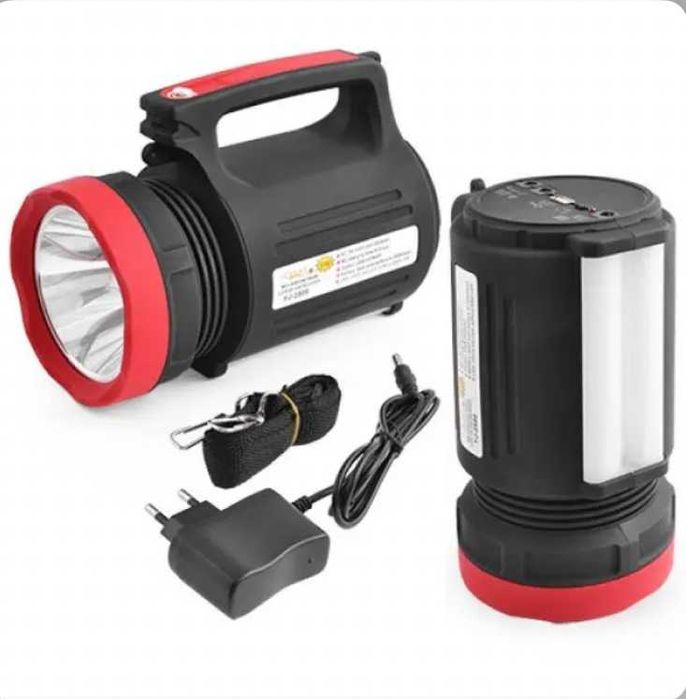 Потужний ліхтар Yajia YJ-2886 5W+22SMD + Powerbank (2хOUT4V) + ЗУ220В