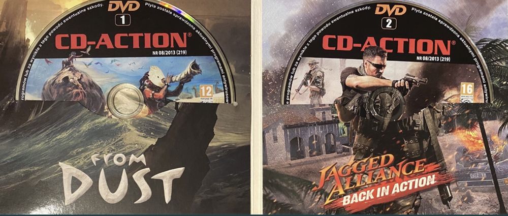 Gry PC CD-Action 2x DVD nr 219: To The Moon, From Dust, Jaged Alliance