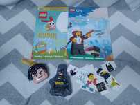 LEGO książeczki z łamigłówkami puzzle gra zręcznościowa naklejki