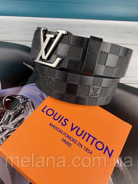 Кожаный ремень мужской Louis Vuitton Луи Витон ЛВ