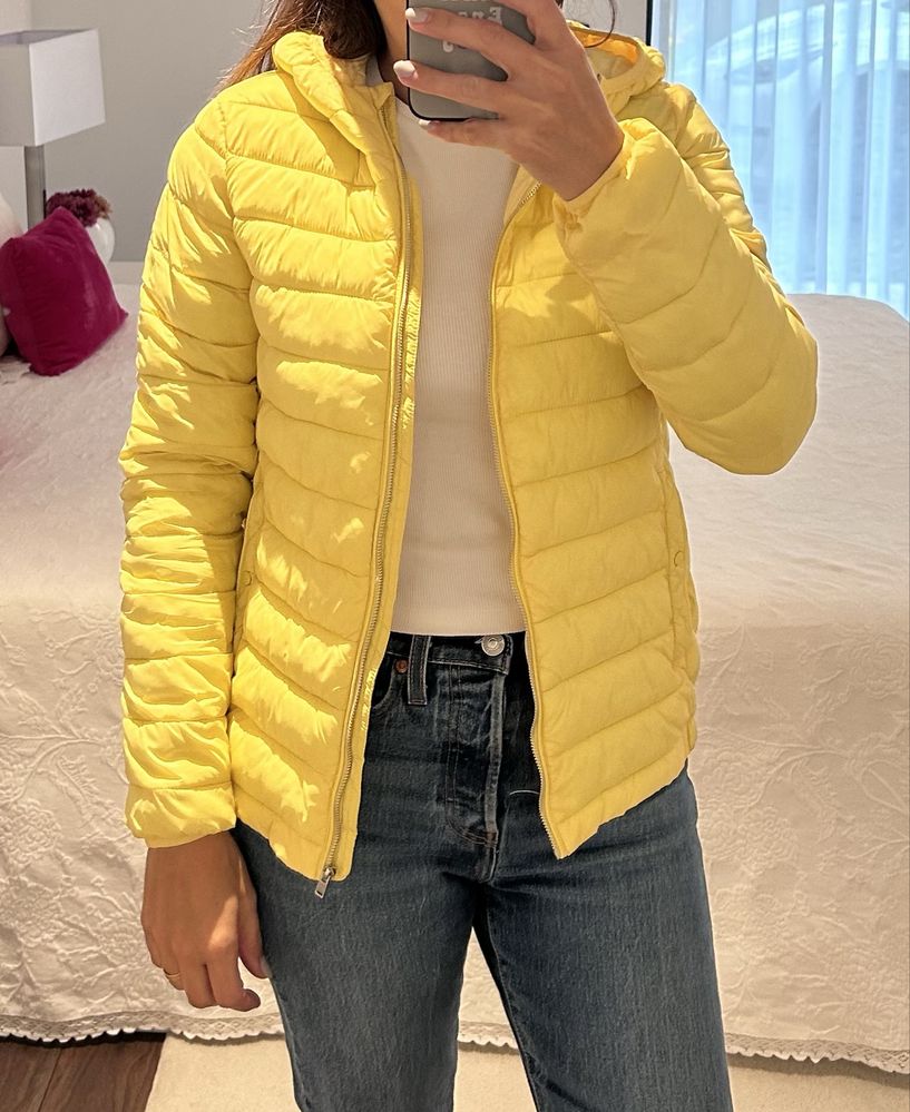 Casaco tipo Kispo amarelo