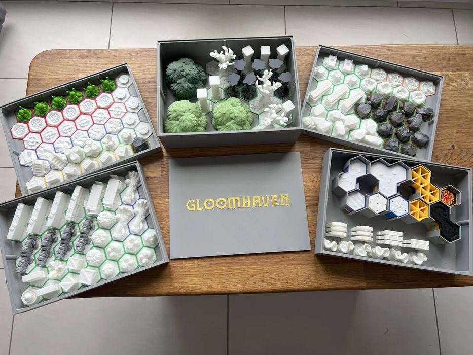 Caixa Organizadora para Gloomhaven 2ª Edição - Terreno