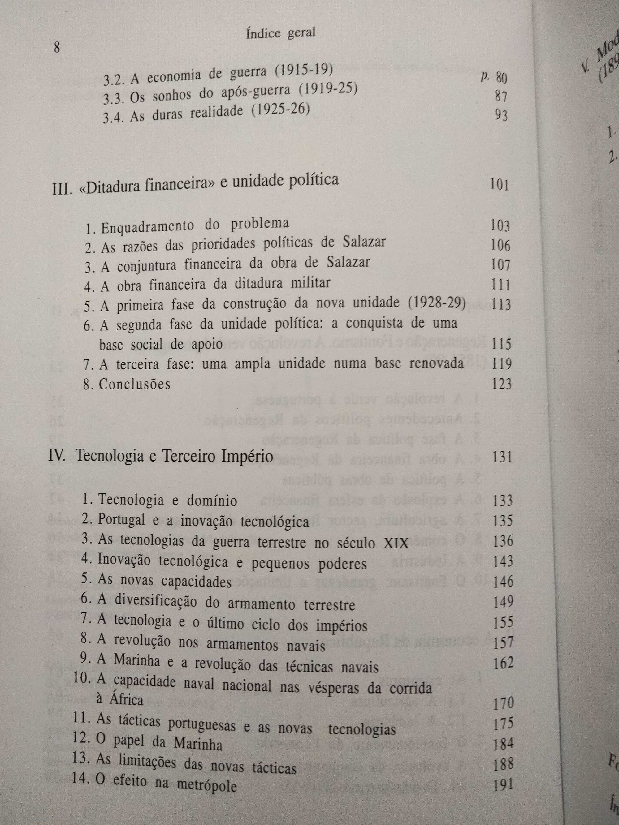 Economia e Império no Portugal Contemporâneo - António José Telo
