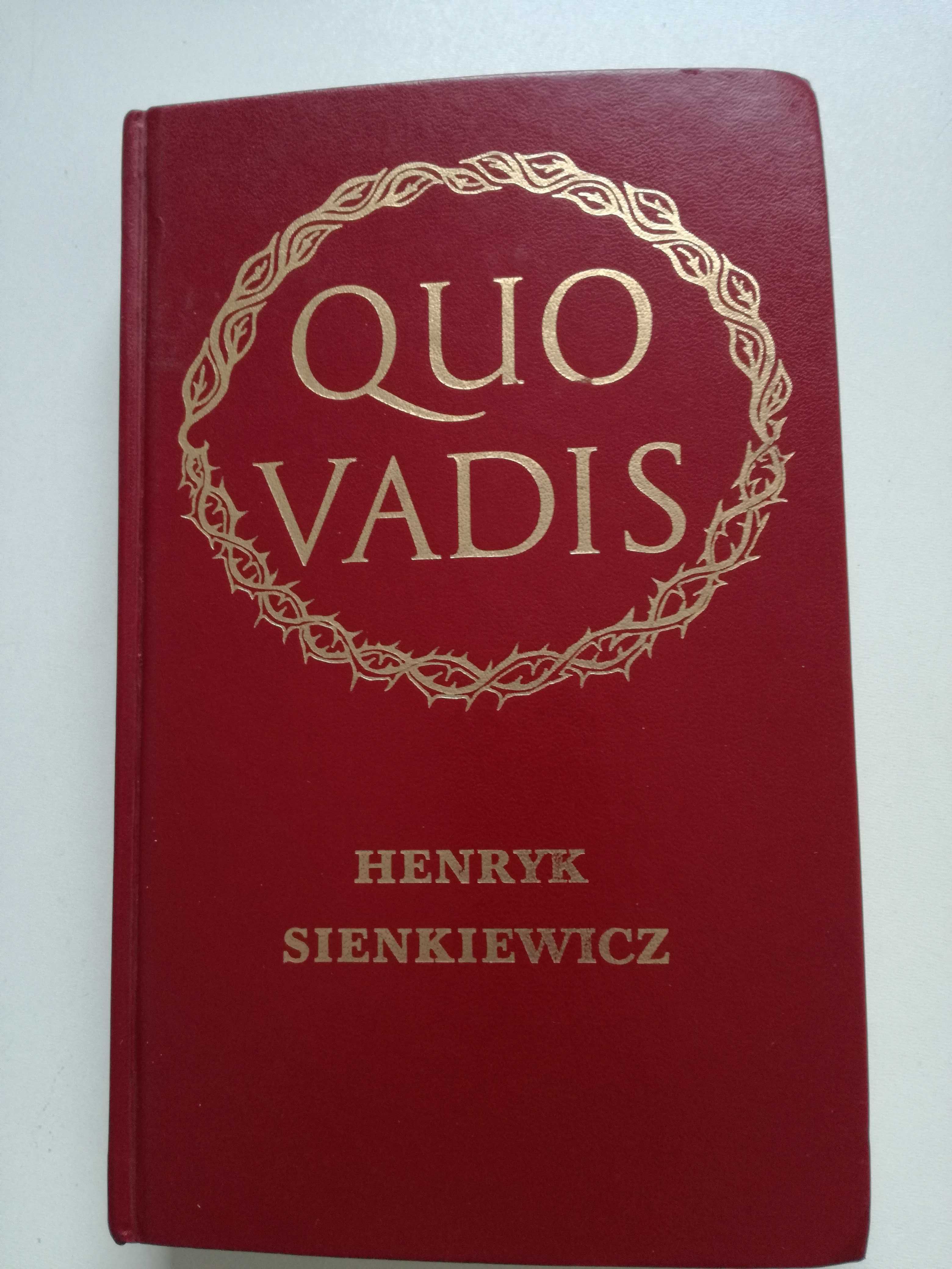 Quo Vadis Henryk Sienkiewicz Twarda oprawa