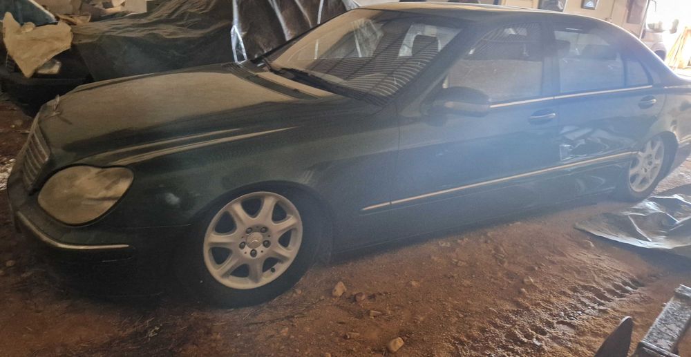 Mercedes S320 de 1999 — 1 dono, para restauro