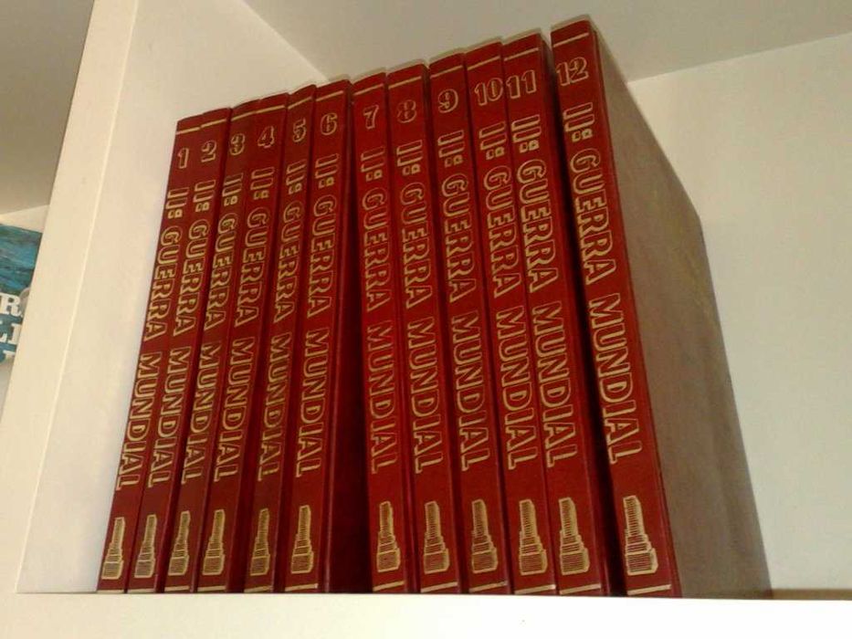 Segunda Guerra Mundial - 12 volumes da Grolier