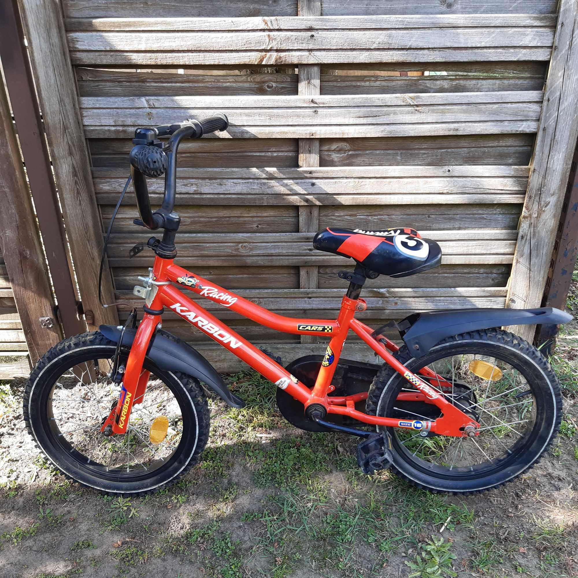 Rower dziecięcy karbon racing 16"