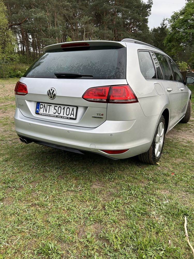 Volkswagen Golf 7 kombi, 1.6tdi, 2013r. Hak, klima, alufelgi!