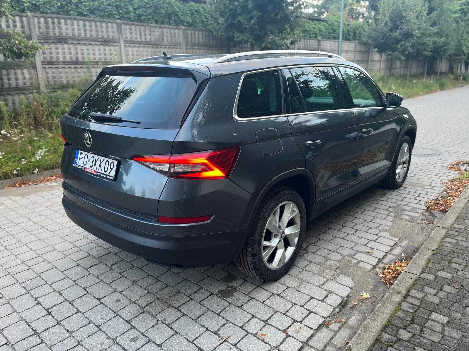 Skoda Kodiaq wersja Style, 7 miejsc, hak, automat, elektryczna klapa