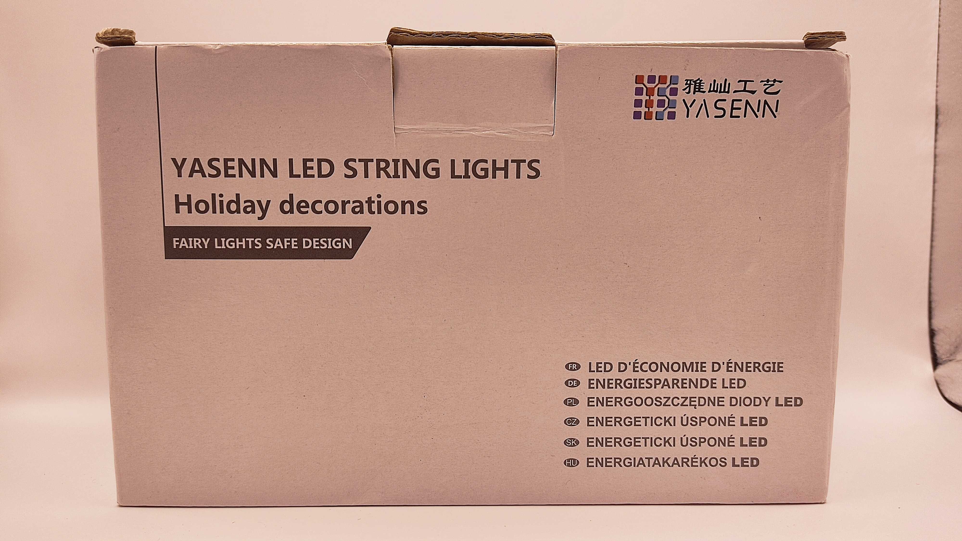 Łańcuch lampek 300 diod LED zimny biały Yansenn