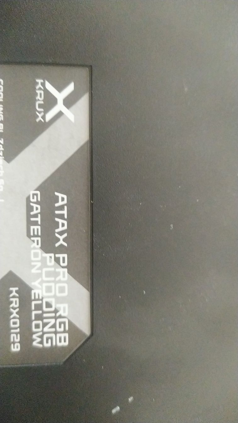 Klawiatura mechaniczna tkl krux stać pro RGB puooing