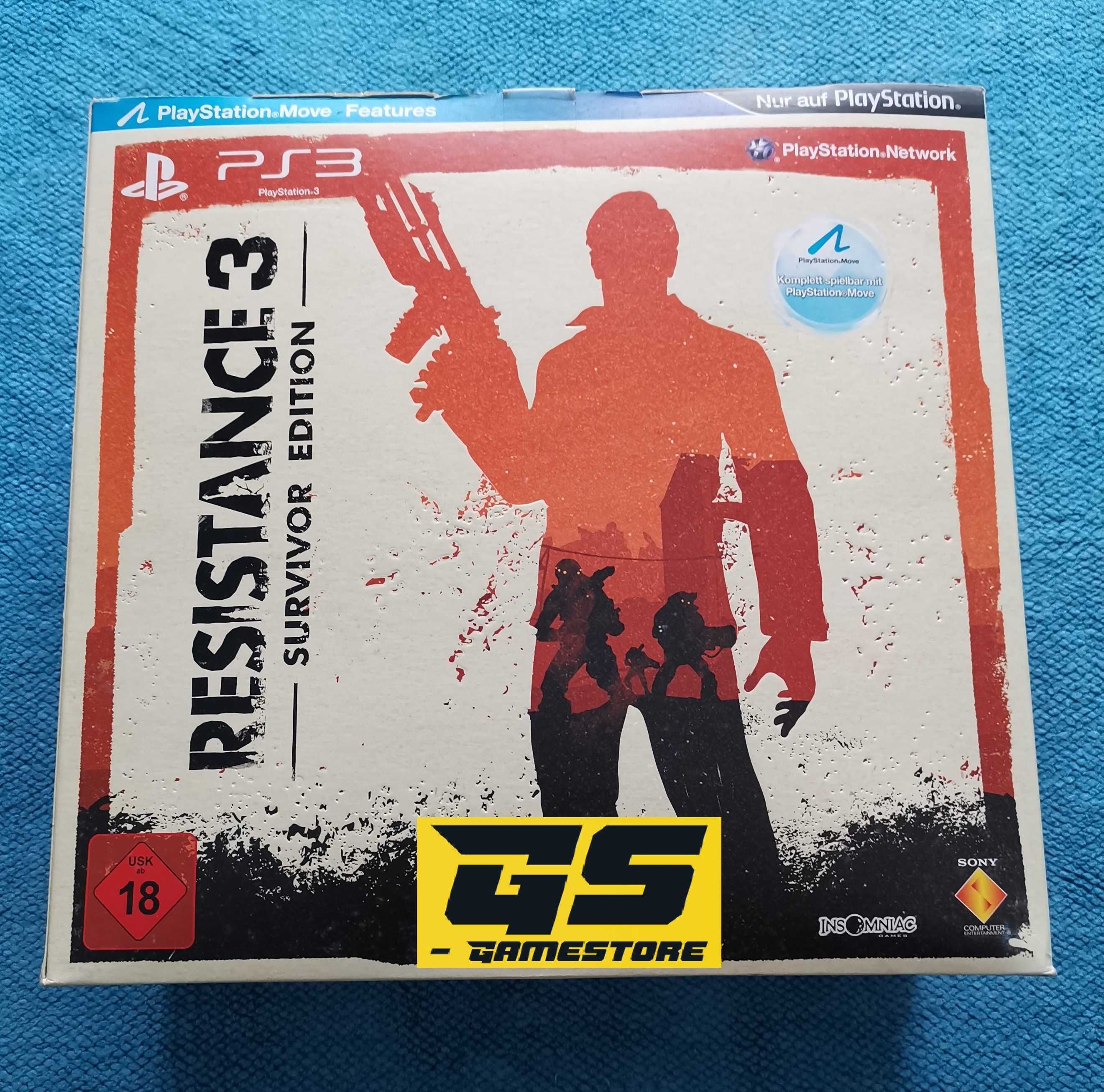 Resistance 3: Survivor Edition [Novo & Selado] - [PS3]