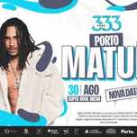 Dois bilhetes MATUÊ | TOUR 333