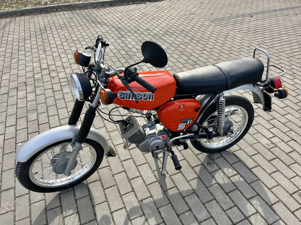 Simson S51  rok produkcji 1982 stan bardzo dobry