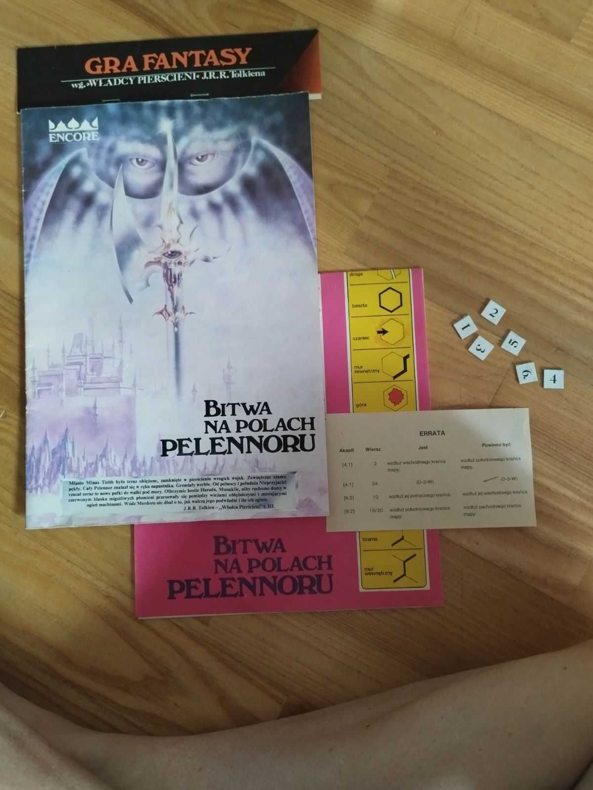 Gra planszowa Bitwa na polach Pelennoru