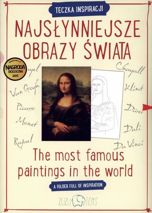 Najsłynniejsze obrazy świata. Teczka inspiracji. Zuzu Toys