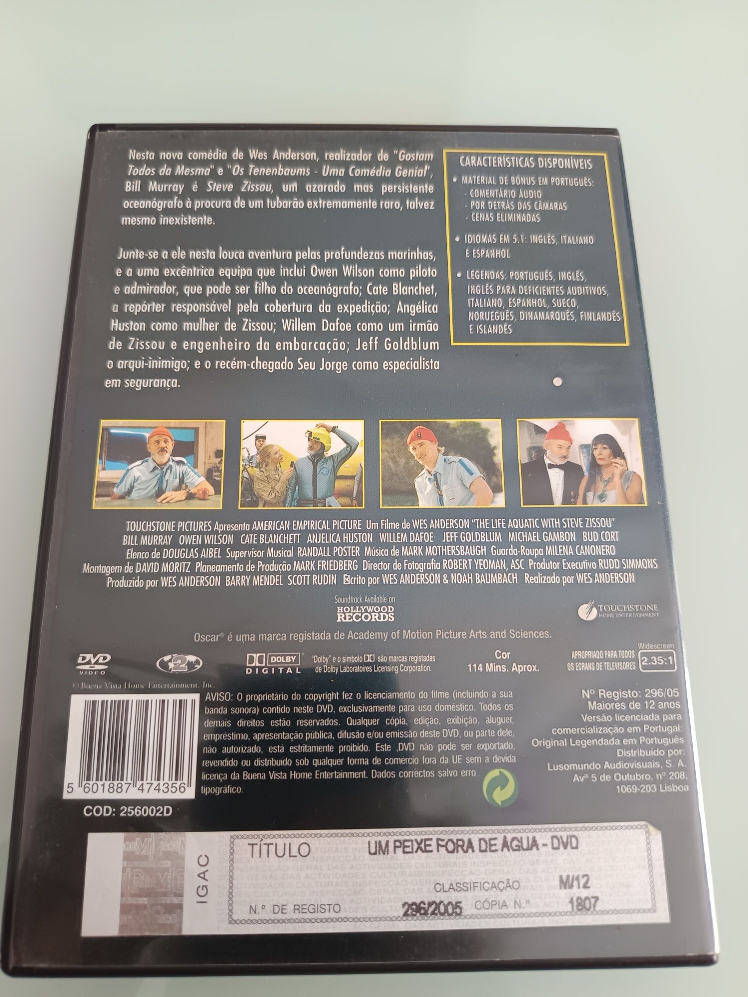 DVD um peixe fora de água