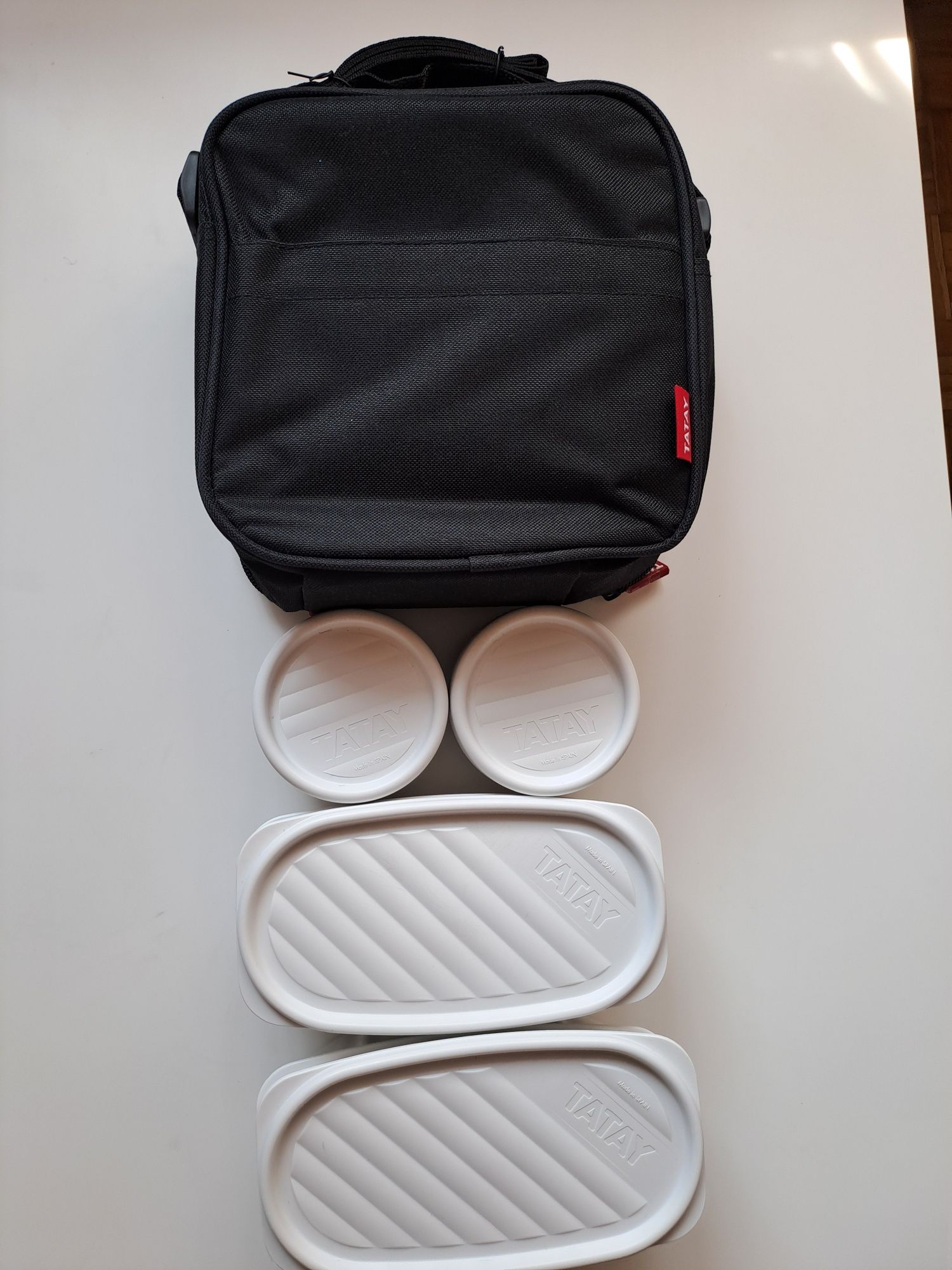 Lunch Box Torba termiczna z  pojemnikami do żywności