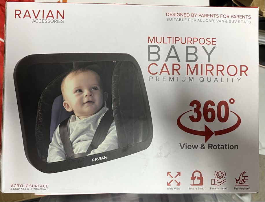 Espelho RAVIAN para Bebê - 360°