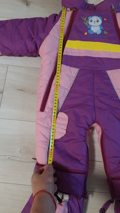 Комбінезон для дівчинкі на овчині