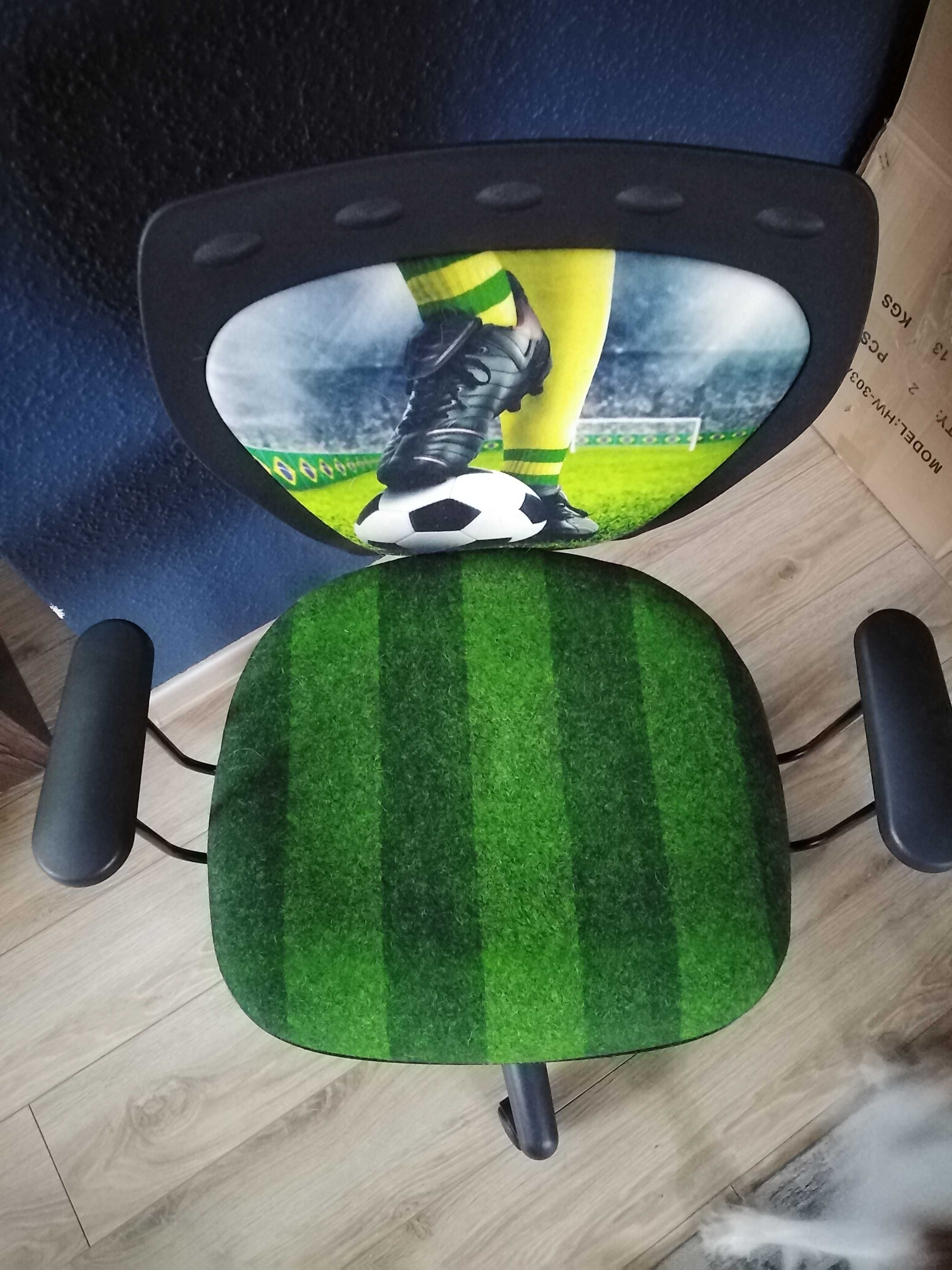 Krzesło dziecięce Ministyle Black piłka nożna