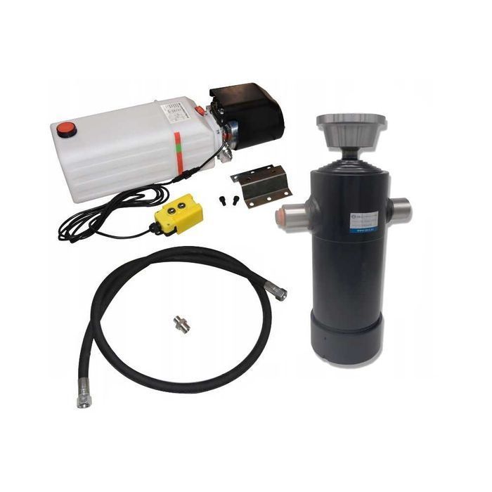 Zestaw Hydrauliczny HYDRAULIKA KIPRA 3,9m 12V SIŁOWNIK 1200 10T [7202]