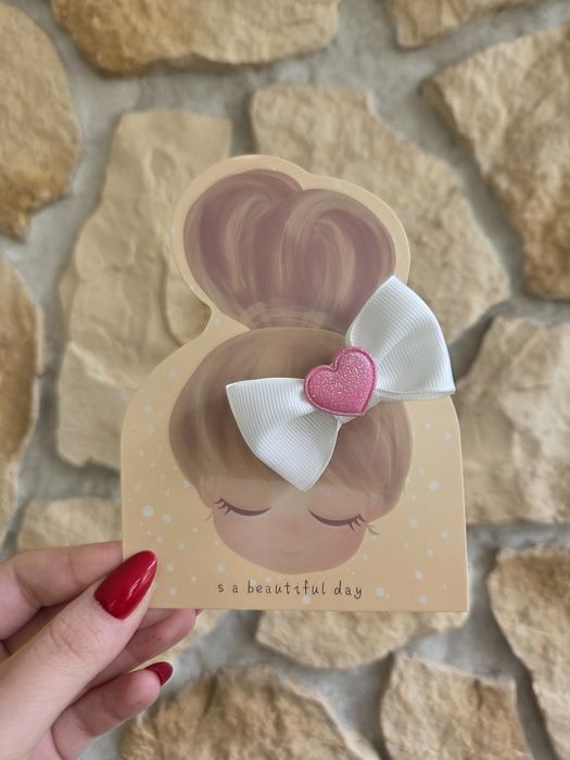 Spinki do włosów kokardki handmade