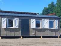 Domek  holenderski drewniany 30,4m2, ocieplony 2 sypialnie