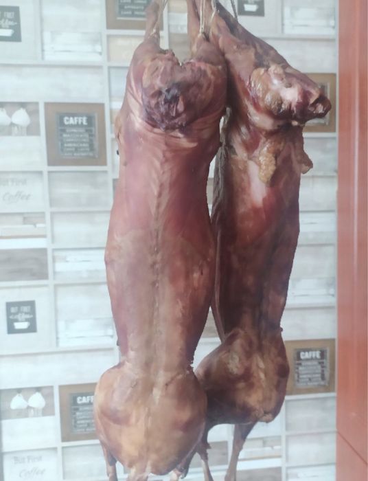 Копчене мясо кролика