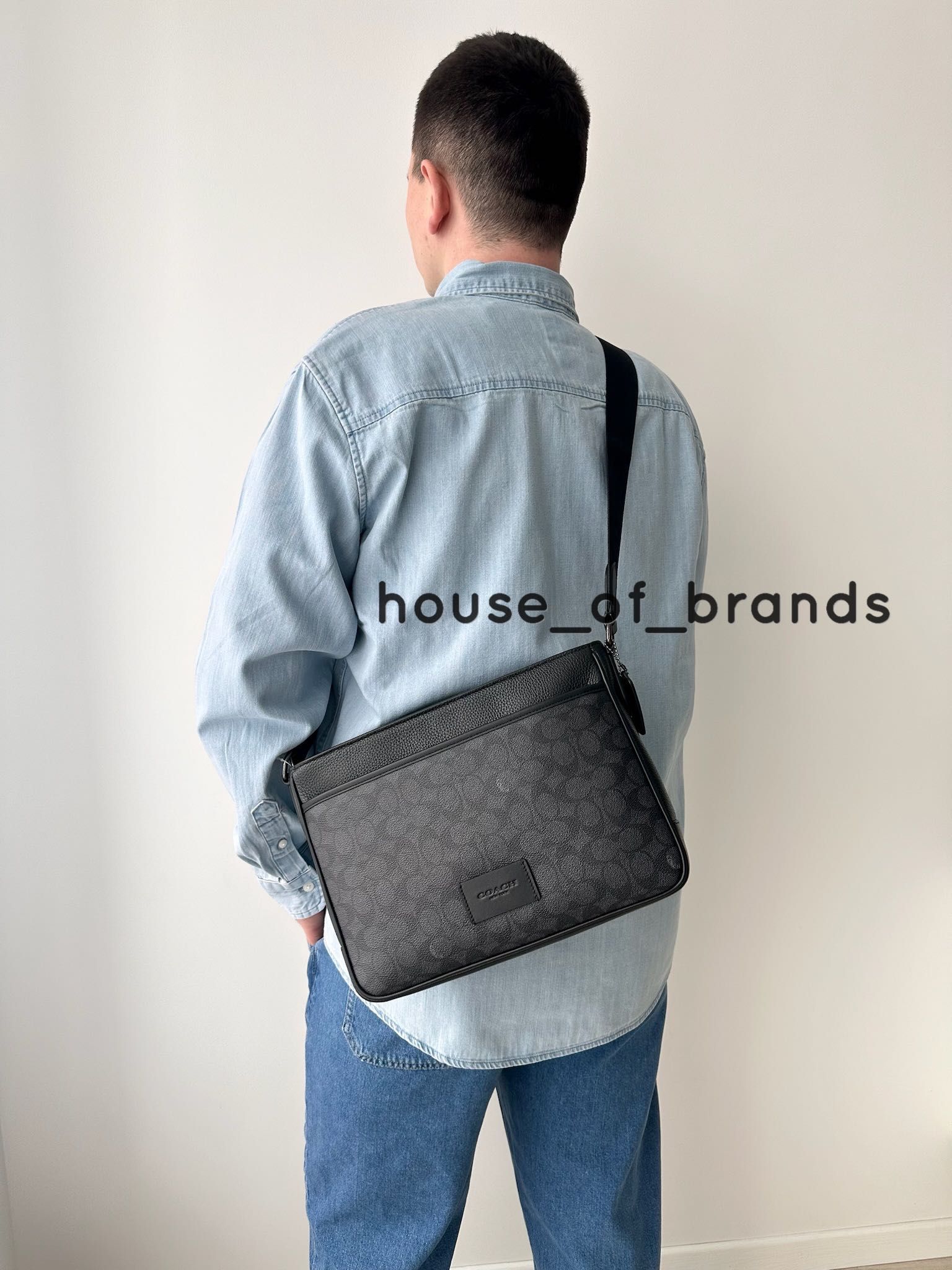 COACH District Bag мужская сумка на подарок чоловіча сумочка оригінал
