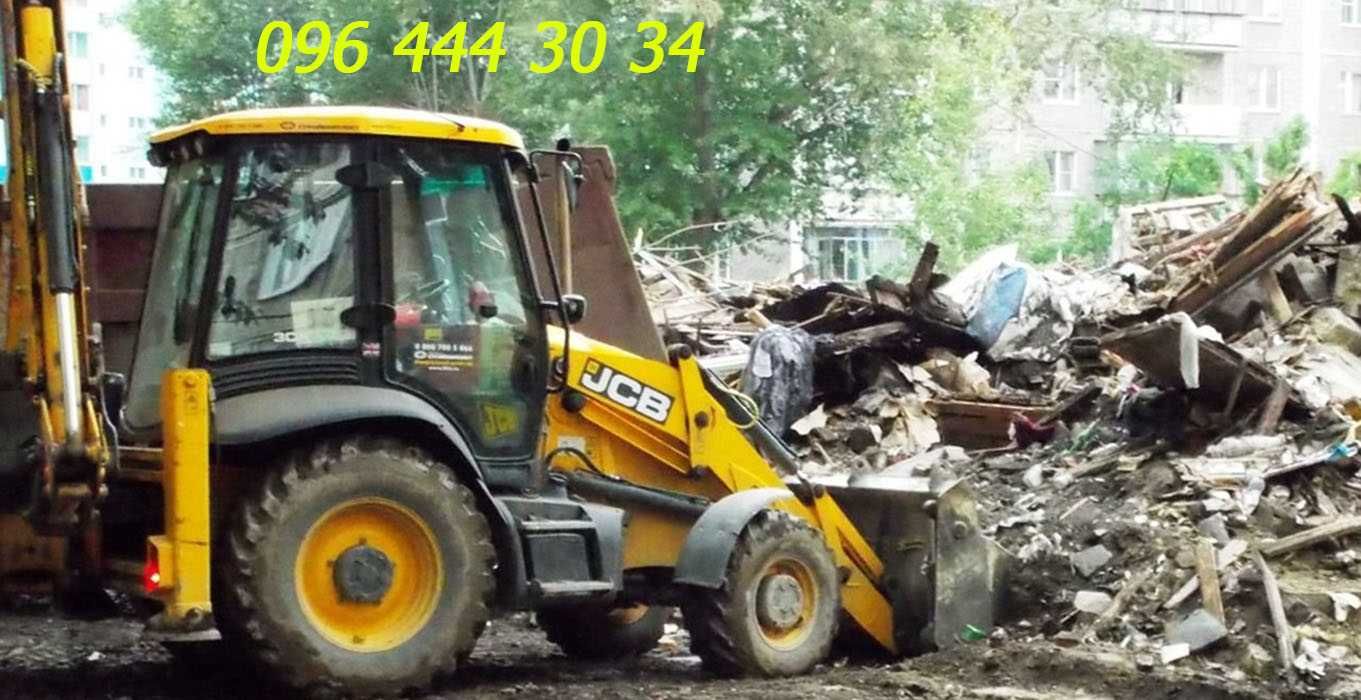 Экcкaвaтop-Пoгpyзчик JCB-3СХ: BЫВОЗ MУCOPА;Грyнтa;Xламa. Aвтo: 10-30 т