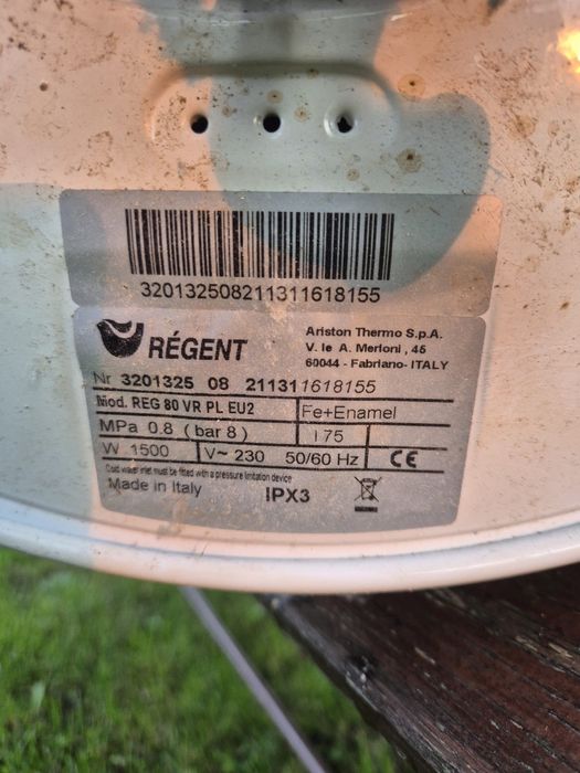 Bojler firmy Regent , używany ale sprawny