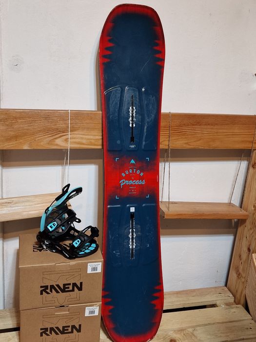 Deska snowboardowa Burton Process smalls 130 cm komplet
