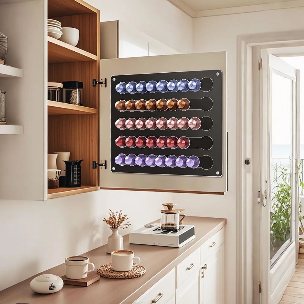 MOLEDINO Uchwyt na kapsułki do kawy Nespresso, oryginalny 40 kapsułek