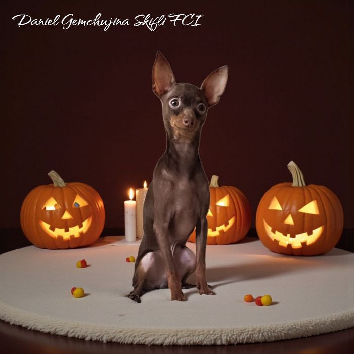 Rosyjski Toy krotkowlosy z dokumentami FCI