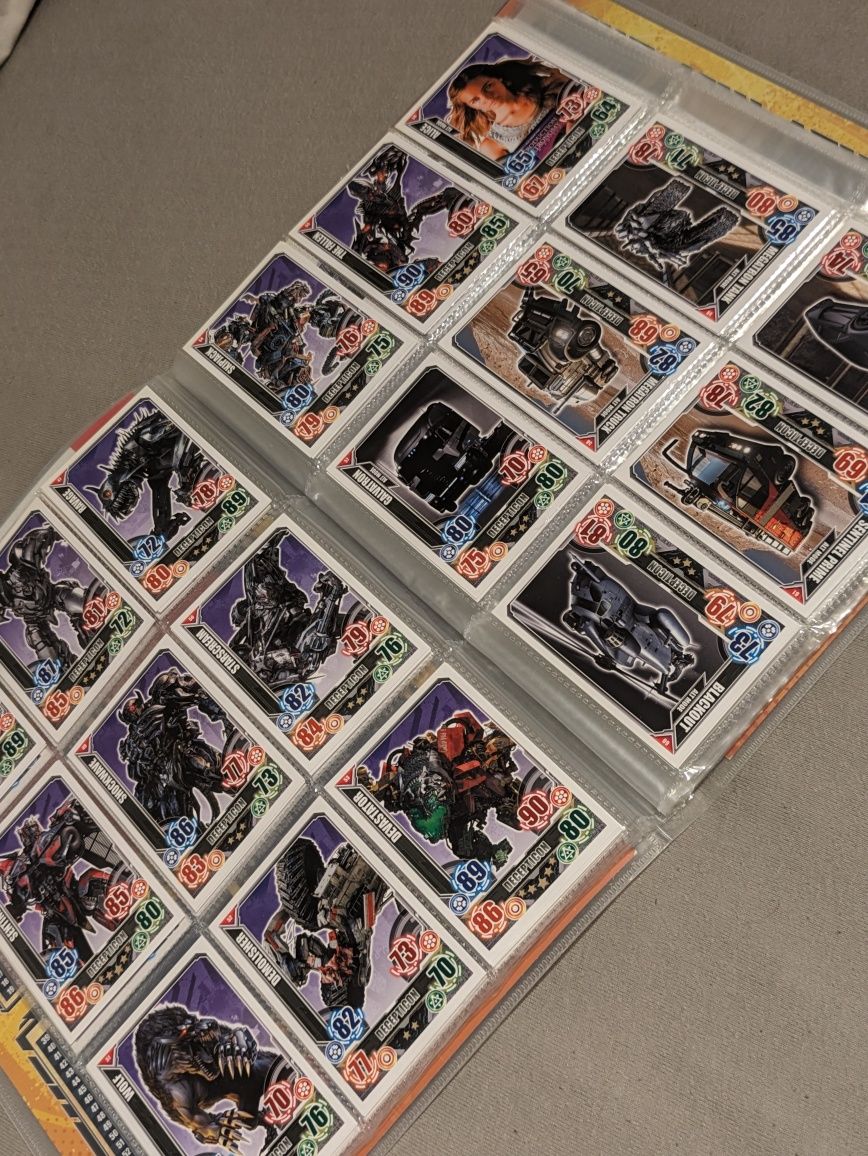 Album z kartami Transformers Topps