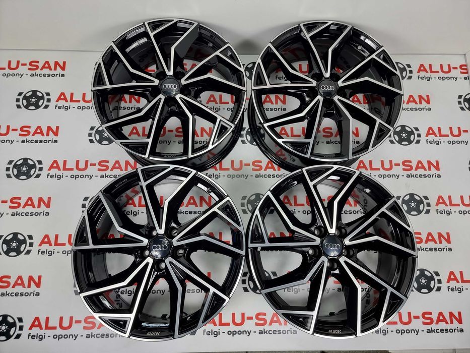 NOWE alufelgi AUDI 19" 5x112 A3 A4 A6 Q2 Q3 TT - Czarne