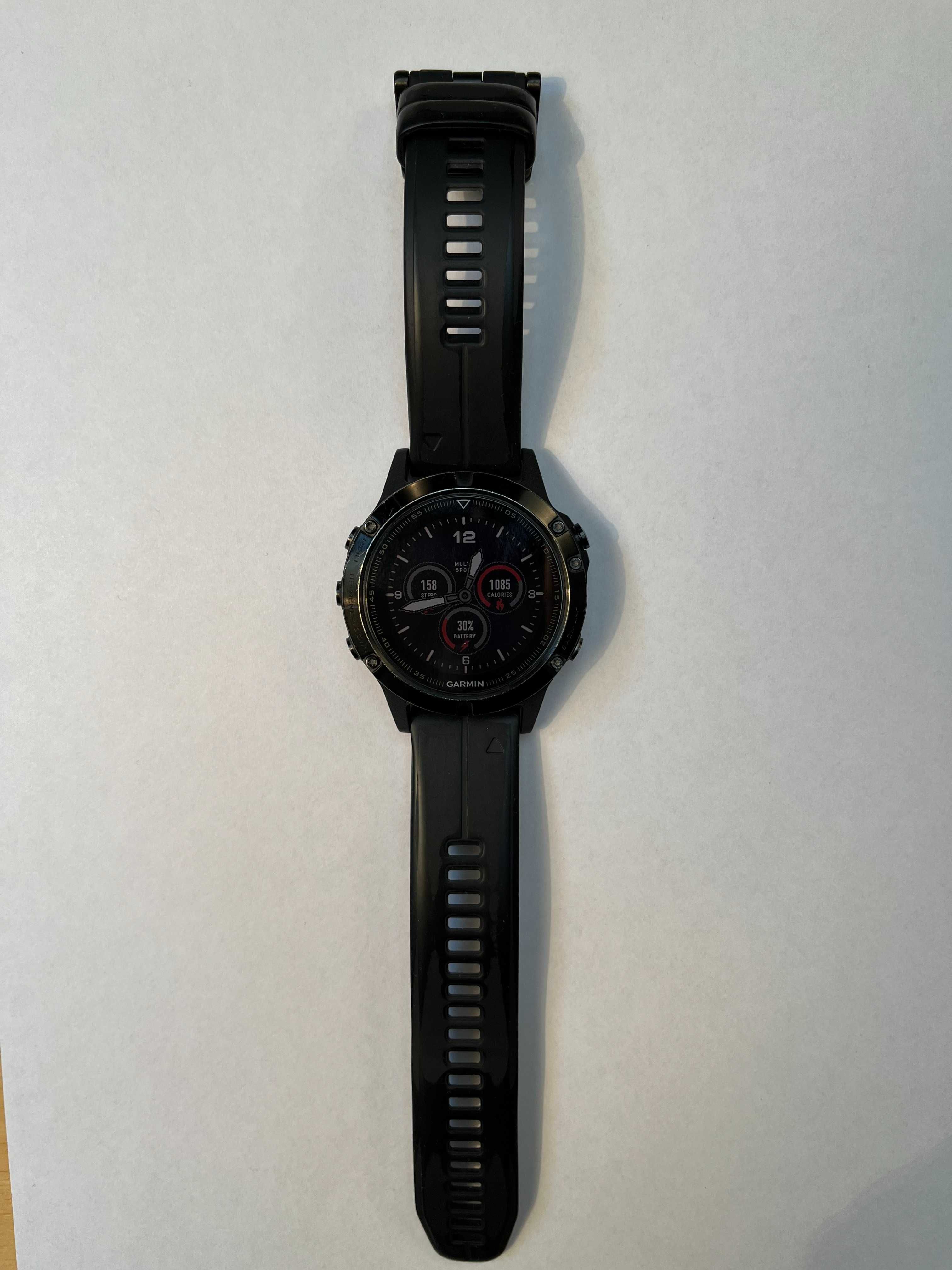Zegarek sportowy Garmin FENIX 5 Sapphire - używany