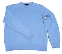 Klasyczny sweter od Tommy Hilfiger - rozmiar XL - Oryginalny