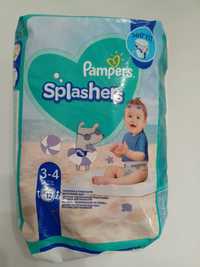 Nowe pieluchomajtki do pływania, Pampers Splashers, 6-11 kg