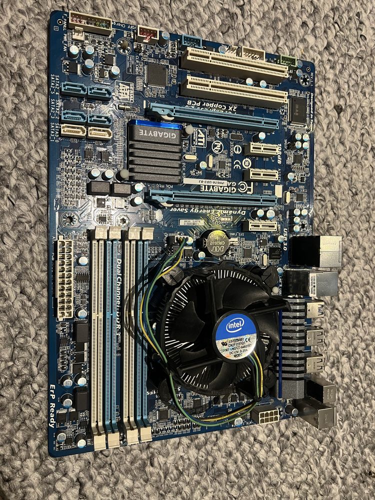 Zestaw: płyta główna + procesor i3 + RAM DDR3 (LGA1155)