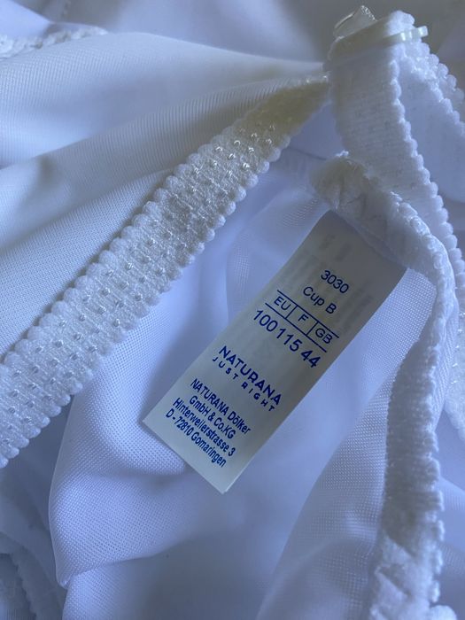 Białe body bielizna modelująca wyszczuplająca 100B