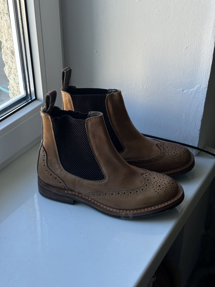 Barbour шкіряні челсі