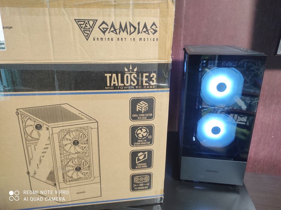 ПК Ryzen 7-5700X 16 потоков