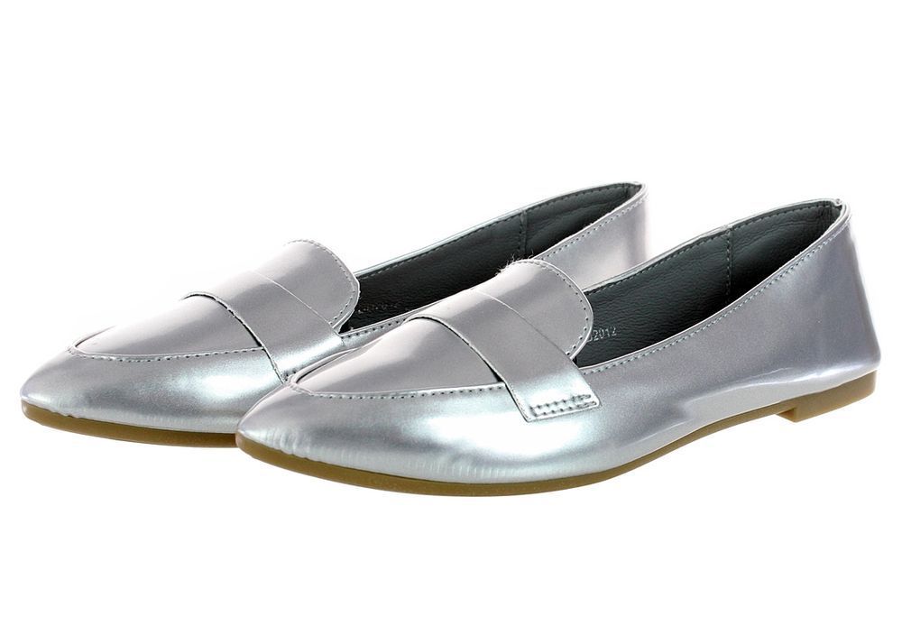 Rozmiar: 38 Baleriny Mokasyny Lakierki Eleganckie Buty Damskie 6357