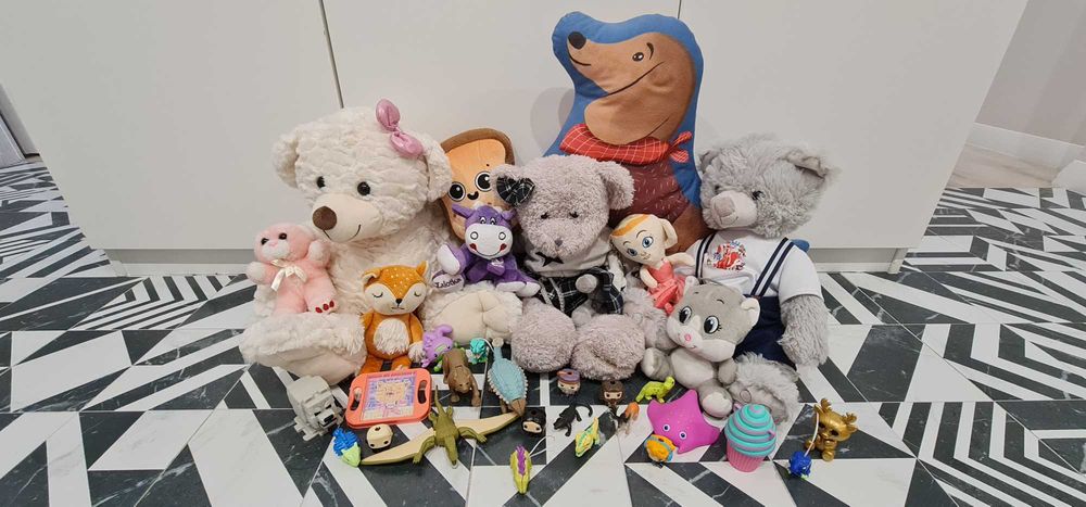 Około 20 sztuk * zabawki pluszaki maskotki figurki ZESTAW PAKA KOMPLET