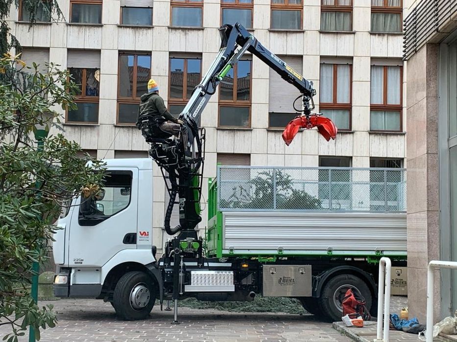 Gruas de resíduos e florestais novas