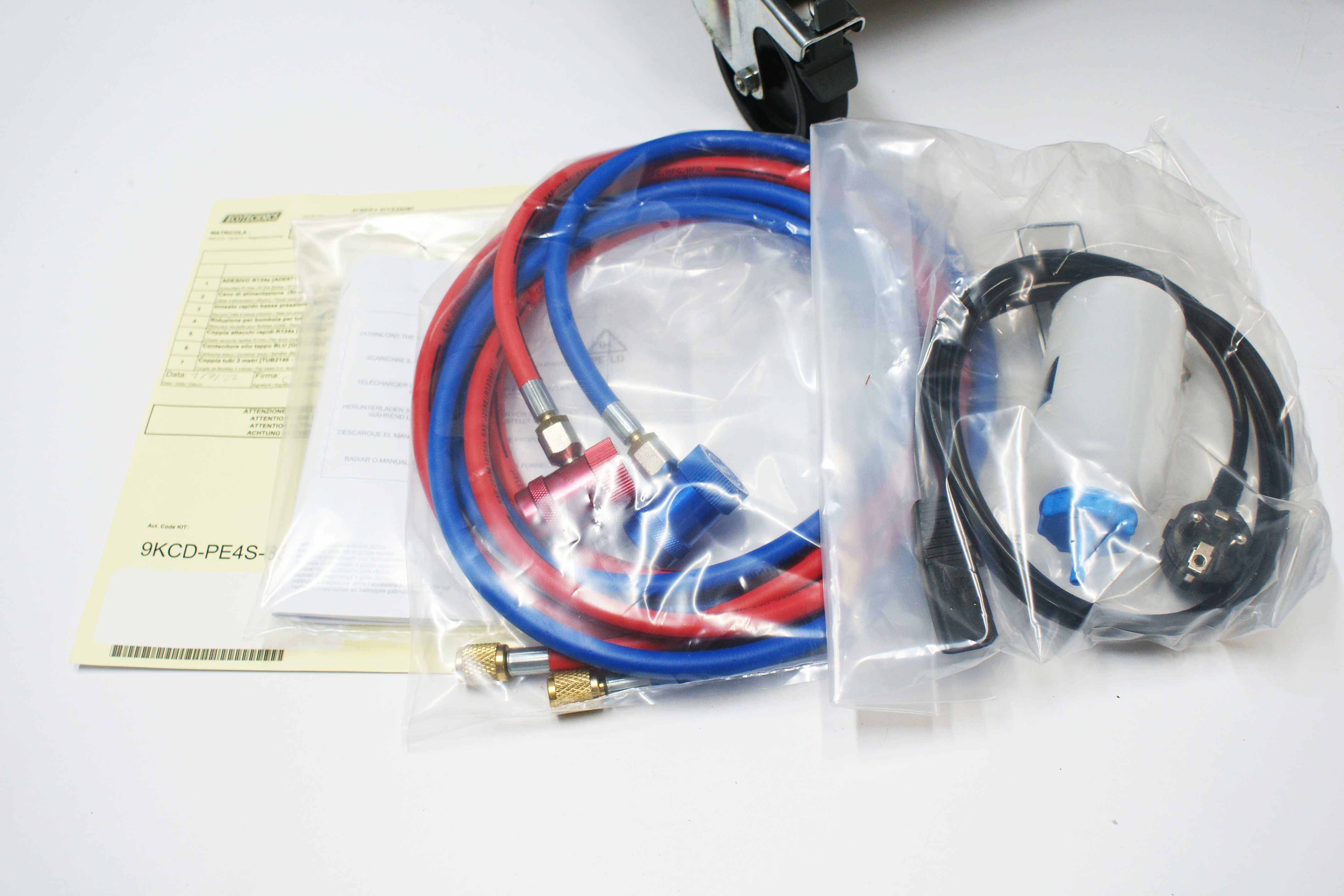 Stacja klimatyzacji ECOTECHNICS Cinquecento 12 R134a lub r1234yf